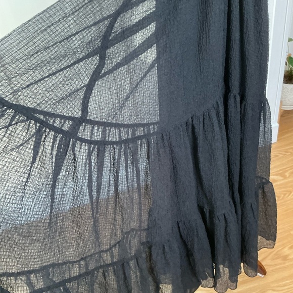 Le Fou Wilfred Swing Maxi Dress Halter Neck in Black Size XXSmall - Picture 7 of 9